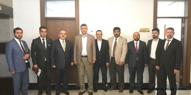TBMM İÇİŞLERİ KOMİSYONU BAŞKANI CELALETTİN GÜVENÇ ‘’TÜMSİAD KAHRAMANMARAŞ’’ ŞUBESİNİ AĞIRLADI…