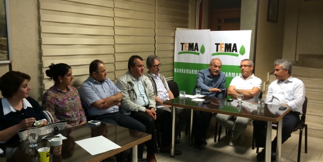 Tema’da “Basın-Çevre-Tema”Konulu proğram büyük ilgi gördü.