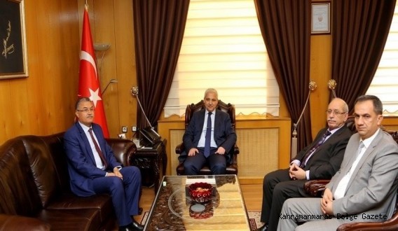 TÜRK TARİH KURUMU BAŞKANI PROF.DR. REFİK TURAN’DAN VALİ GÜVENÇER’E ZİYARET.