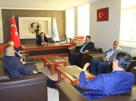 TÜRKOĞLU MEM MÜDÜRÜ STKA’LARDAN SPOR İL MÜDÜRÜ KABAKÇI’YA ZİYARET.