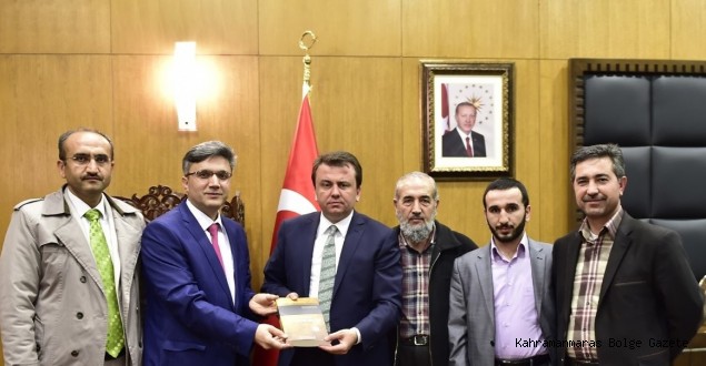 UFKA YOLCULUK EKİBİ BAŞKAN ERKOÇ'U ZİYARET ETTİ