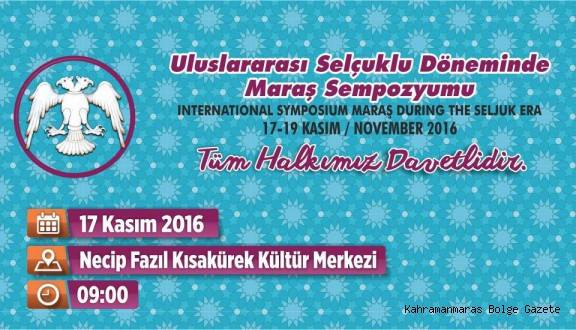ULUSLAR ARASI SELÇUKLU DÖNEMİNDE MARAŞ SEMPOZYUMU