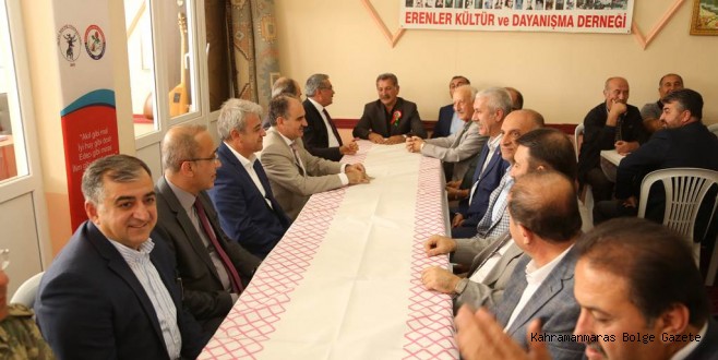 VALİ ÖZKAN ERENLER KÜLTÜR VE DAYANIŞMA DERNEĞİNİN AŞURE GÜNÜ ETKİNLİĞİNE KATILDI