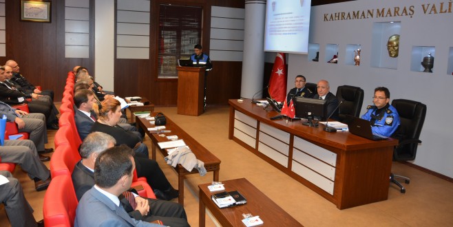 Valilikte Kent Güvenlik Danışma Kurulu (KGDK) toplantısı yapıldı.