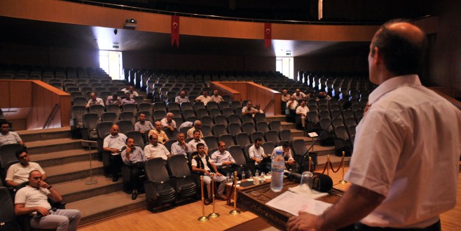 YANGIN VE DOĞAL AFET ANLATILDI